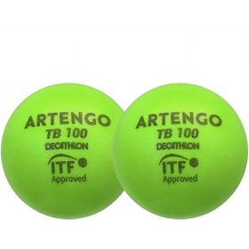 Artengo TB100 2'li Yeşil Sünger Tenis Topu