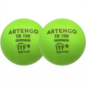 Artengo TB100 Kırmızı 9 cm 2 Adet Sünger Tenis Topu