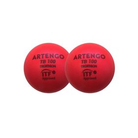 Artengo TB100 Kırmızı 9 cm 2 Adet Sünger Tenis Topu