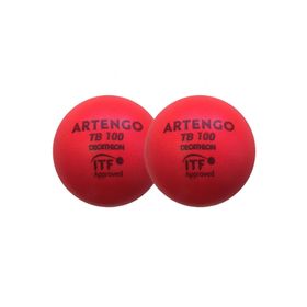 Artengo TB100 Kırmızı 9 cm 2 Adet Sünger Tenis Topu
