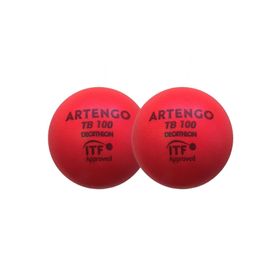Artengo TB100 Kırmızı 9 cm 2 Adet Sünger Tenis Topu