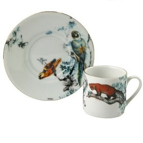 Arter Home Jungle Serisi Renkli Tekli Fincan Takımı