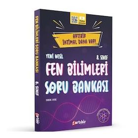 Artı Bir Yayınları 8. Sınıf Artı Bir İhtimal Daha Var Fen Bilimleri Soru Bankası