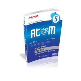 Artı Zeka Yayınları 5. Sınıf Atom Türkçe Aşamalı Soru Bankası