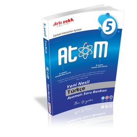Artı Zeka Yayınları 5. Sınıf Atom Türkçe Aşamalı Soru Bankası