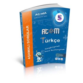 Artı Zeka Yayınları 5. Sınıf Atom Türkçe Aşamalı Soru Bankası