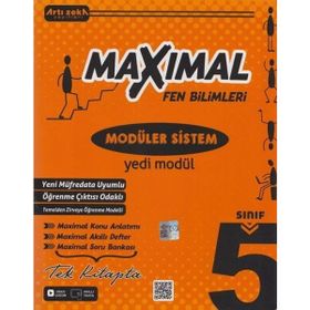 Artı Zeka Yayınları 5. Sınıf Maximal 7 Nodül Matematik Modüler Sistem Seti
