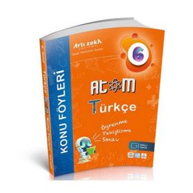 Artı Zeka Yayınları 6. Sınıf Türkçe Atom Konu Föyleri