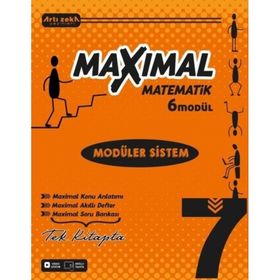 Artı Zeka Yayınları 7.Sınıf Maximal 6 Nodül Matematik Modüler Sistem Seti