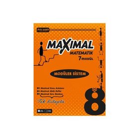 Artı Zeka Yayınları 8.Sınıf Maximal 7 Nodül Matematik Modüler Sistem Seti