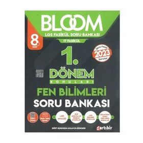 Artıbir LGS 1. Dönem Yeni Bloom Fen Bilimleri Soru Bankası