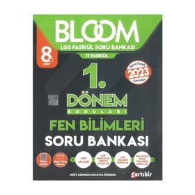 Artıbir LGS 1. Dönem Yeni Bloom Fen Bilimleri Soru Bankası