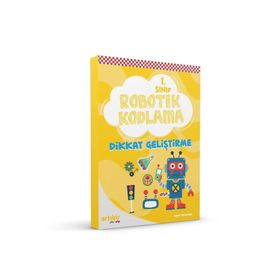 Artıbir Yayınları 1.Sınıf Robotik Kodlama Dikkat Geliştirme Kitabı