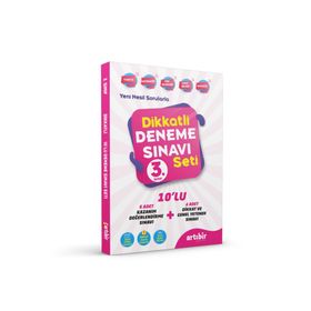 Artıbir Yayınları - 3. Sınıf Dikkatli Deneme Sınavı Seti