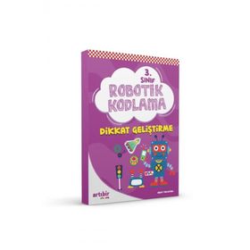 Artıbir Yayınları 3.Sınıf Robotik Kodlama Dikkat Geliştirme