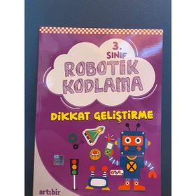 Artıbir Yayınları 3.Sınıf Robotik Kodlama Dikkat Geliştirme