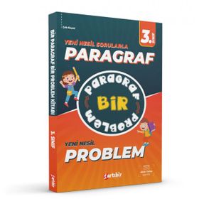 Artıbir Yayınları 3.sınıf Yeni Nesil Sorularla Bir Paragraf Bir Problem Soru Bankası