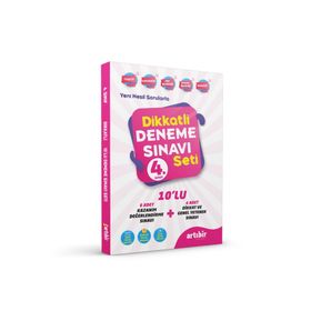 Artıbir Yayınları 4. Sınıf Tüm Dersler Deneme Sınavı Dikkat ve Genel Yetenek