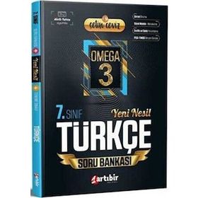 Artıbir Yayınları 7. Sınıf Çetin Ceviz Omega Türkçe Soru Bankası 0922