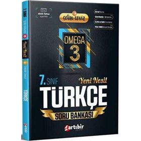 Artıbir Yayınları 7. Sınıf Çetin Ceviz Omega Türkçe Soru Bankası 0922