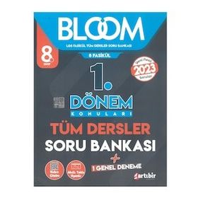 Artıbir Yayınları 8 Sınıf Bloom Lgs 8 Fasikül 1 Dönem Konuları Tüm Dersler Soru Bankası