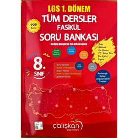 Artıbir Yayınları 8 Sınıf Bloom Lgs 8 Fasikül 1 Dönem Konuları Tüm Dersler Soru Bankası