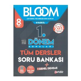 Artıbir Yayınları 8 Sınıf Bloom Lgs 8 Fasikül 1 Dönem Konuları Tüm Dersler Soru Bankası