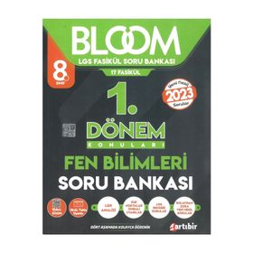 Artıbir Yayınları 8. Sınıf Fen Bilimleri BLOOM 1. Dönem Soru Bankası