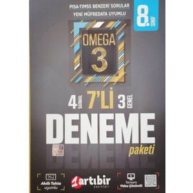 Artıbir Yayınları - 8. Sınıf LGS Çetin Ceviz 7 Deneme