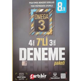 Artıbir Yayınları - 8. Sınıf LGS Çetin Ceviz 7 Deneme