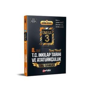 Artıbir Yayınları 8. Sınıf Lgs Çetin Ceviz Omega İnkilap Soru Bankası 0922