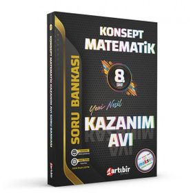 Artıbir Yayınları - 8. Sınıf LGS Konsept Matematik Kazanım Avı