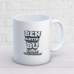 Artık Bu Kafayı Toparlayamıyorum İki Tarafı Baskılı Kupa
