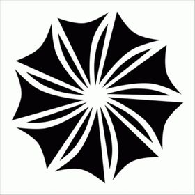 Artikel 3 Spiral 30x30 cm Fayans Duvar Mobilya Stencil Boyama Şablonu