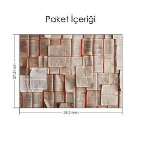 Artikel Açık Romanlar Notebook Sticker