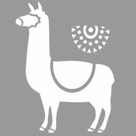 Artikel Alpaca 30x30 cm Fayans Mobilya Duvar Stencil Boyama Şablonu