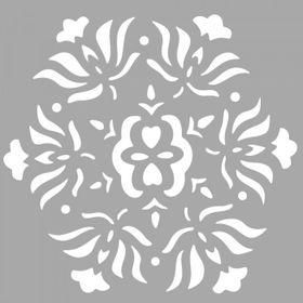 Artikel Altıgen Karo 30x30 cm Fayans Mobilya Duvar Stencil Boyama Şablonu