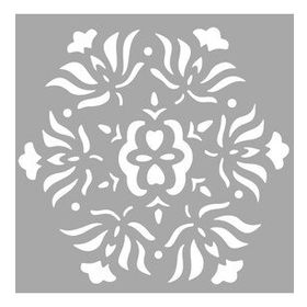 Artikel Altıgen Karo 30x30 cm Fayans Mobilya Duvar Stencil Boyama Şablonu