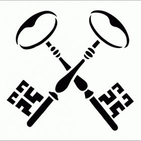 Artikel Anahtarlar-2 30x30 cm Fayans Mobilya Duvar Stencil Boyama Şablonu