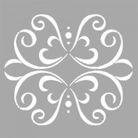 Artikel Anise Motif 30x30 cm Fayans Mobilya Duvar Stencil Boyama Şablonu