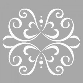 Artikel Anise Motif 30x30 cm Fayans Mobilya Duvar Stencil Boyama Şablonu