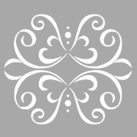 Artikel Anise Motif 30x30 cm Fayans Mobilya Duvar Stencil Boyama Şablonu