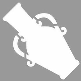 Artikel Antik Vazo-4 30x30 cm Fayans Mobilya Duvar Stencil Boyama Şablonu