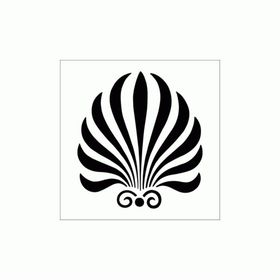 Artikel Art Deco Desen 3 30x30 cm Fayans Mobilya Duvar Stencil Boyama Şablonu