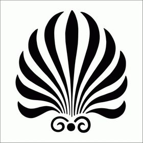 Artikel Art Deco Desen 3 30x30 cm Fayans Mobilya Duvar Stencil Boyama Şablonu