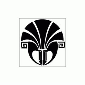 Artikel Art Deco Desen 30x30 cm Fayans Mobilya Duvar Stencil Boyama Şablonu