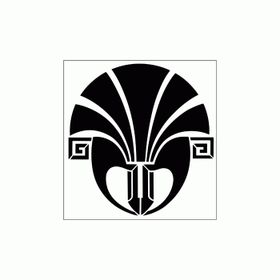 Artikel Art Deco Desen 30x30 cm Fayans Mobilya Duvar Stencil Boyama Şablonu