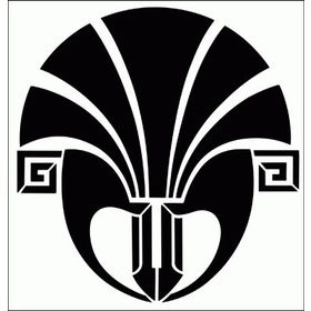 Artikel Art Deco Desen 30x30 cm Fayans Mobilya Duvar Stencil Boyama Şablonu