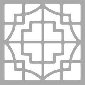 Artikel Art Karo-4 30x30 cm Fayans Mobilya Duvar Stencil Boyama Şablonu