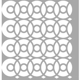 Artikel Art Karo Desen 30x30 cm Fayans Mobilya Duvar Stencil Boyama Şablonu